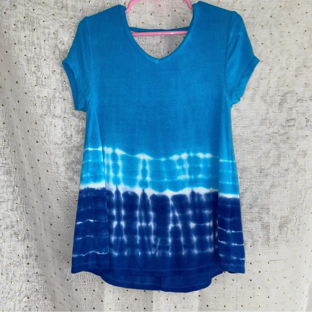 Justice Girls tie-dye top